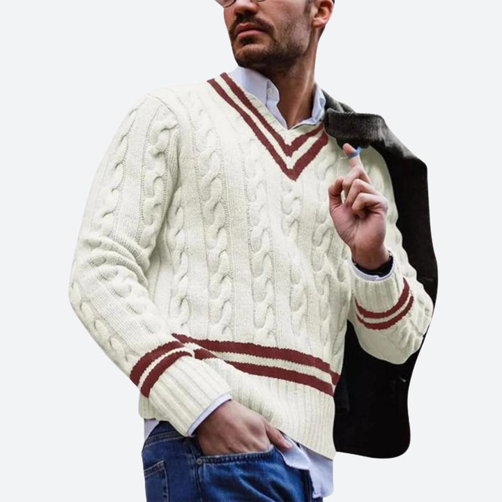 Drune | V-Ausschnitt Pullover Für Herren