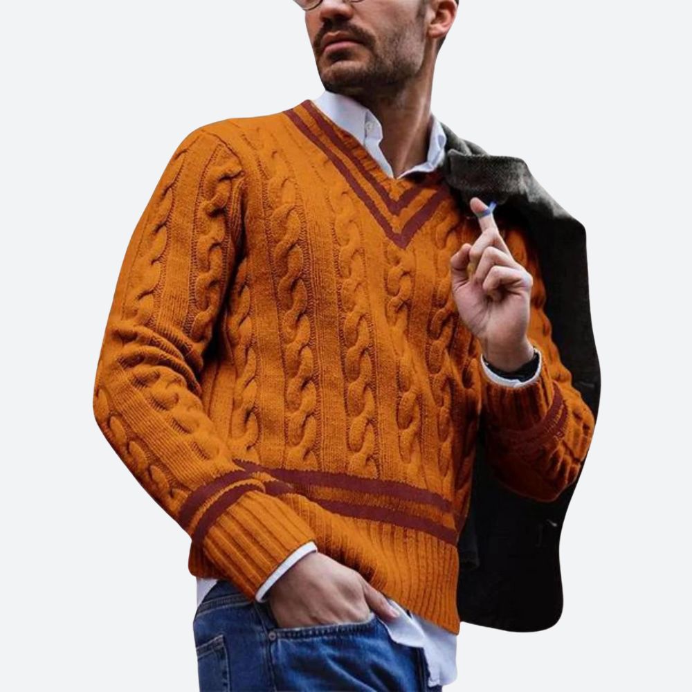 Drune | V-Ausschnitt Pullover Für Herren