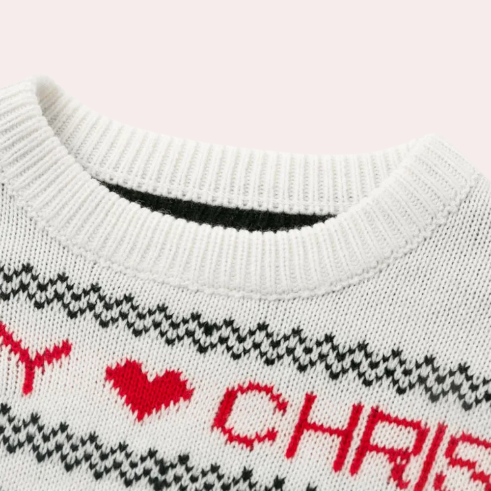 Drune | Stylischer Weihnachtspulli für Damen