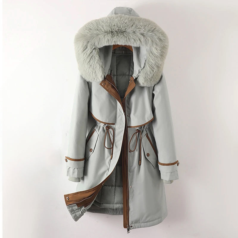 Drune | Damen Winter Steppjacke - Mit Kapuze