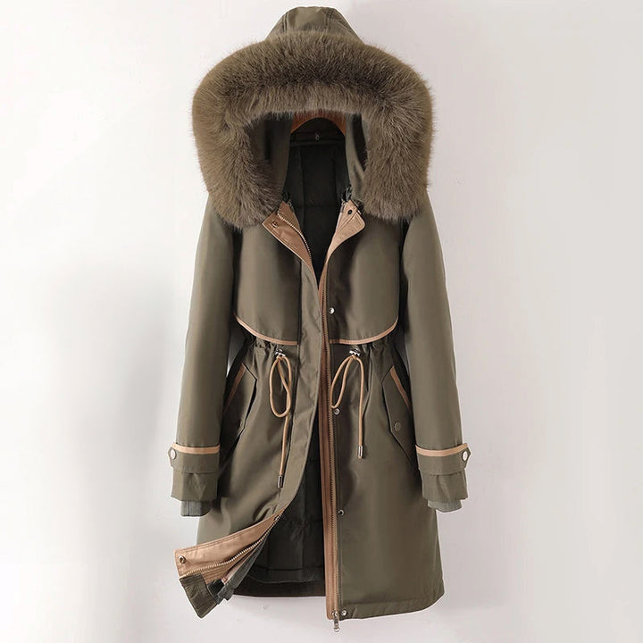 Drune | Damen Winter Steppjacke - Mit Kapuze