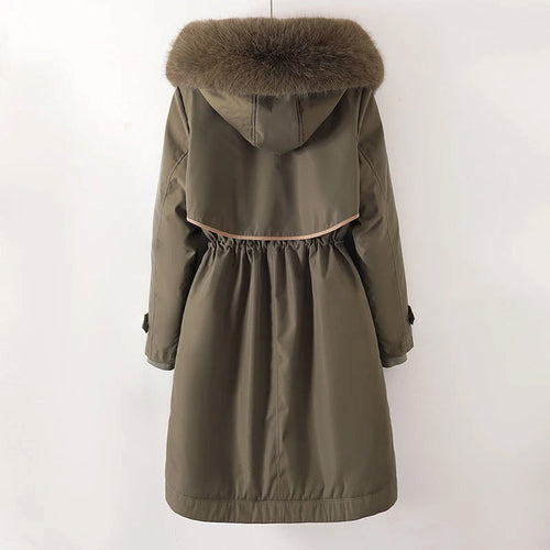 Drune | Damen Winter Steppjacke - Mit Kapuze