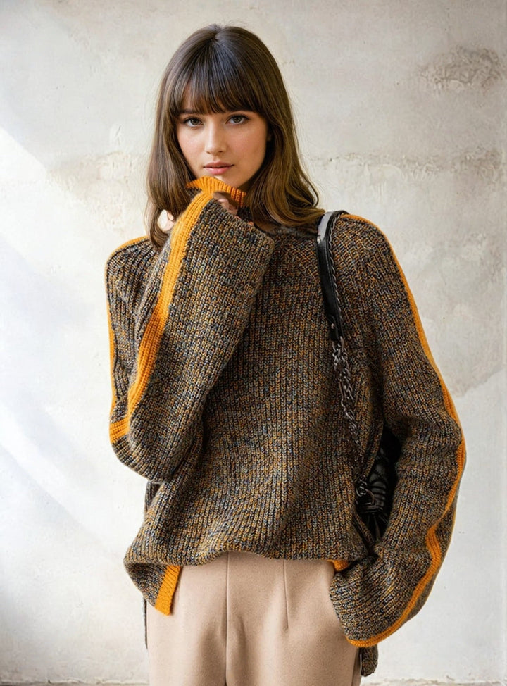 Drune | gestrickter Rollkragenpullover für Frauen
