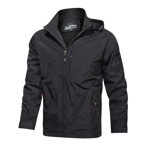 Drune | Kapuze Zip-Up Herrenjacke Windjacke