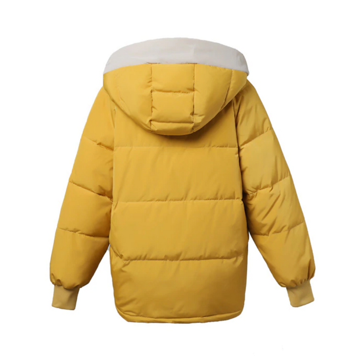 Drune | Damen Winterjacke mit Ziernähten