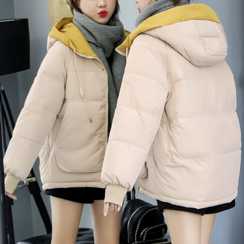 Drune | Damen Winterjacke mit Ziernähten