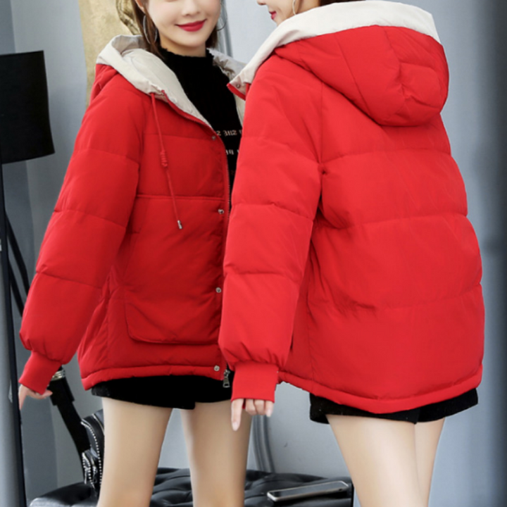Drune | Damen Winterjacke mit Ziernähten