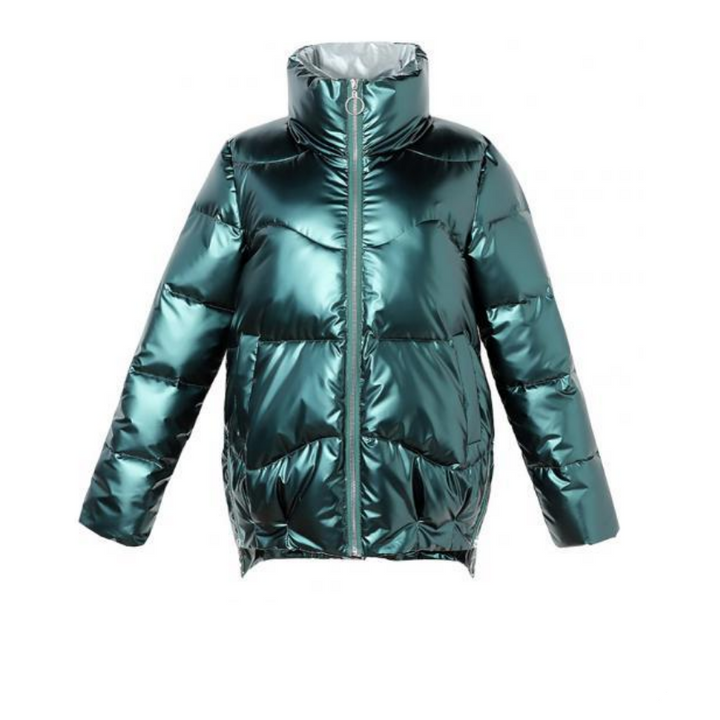 Drune | Winter-Steppjacke für Damen in Metallic