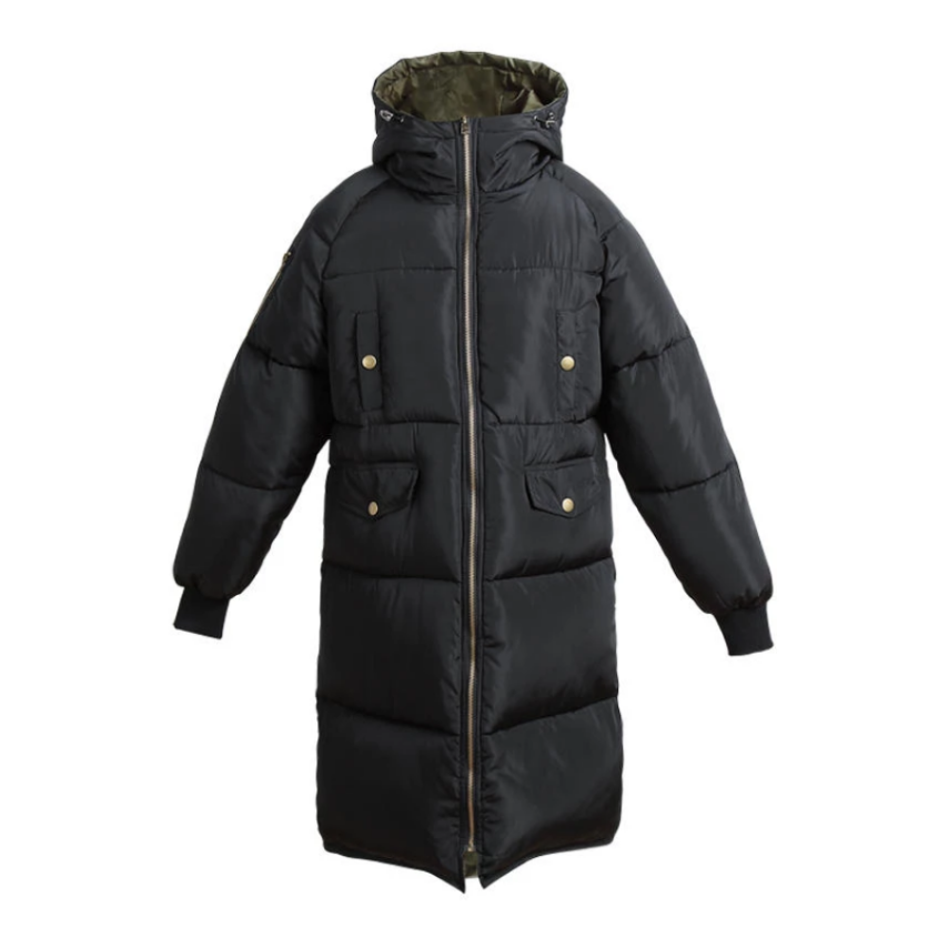 Drune | Damen-Übergangsjacke mit kontrastfarbenem Futter