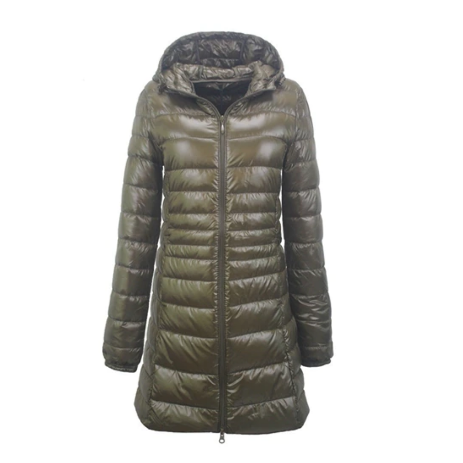 Drune | Damen Übergangsjacke mit langem Schnitt