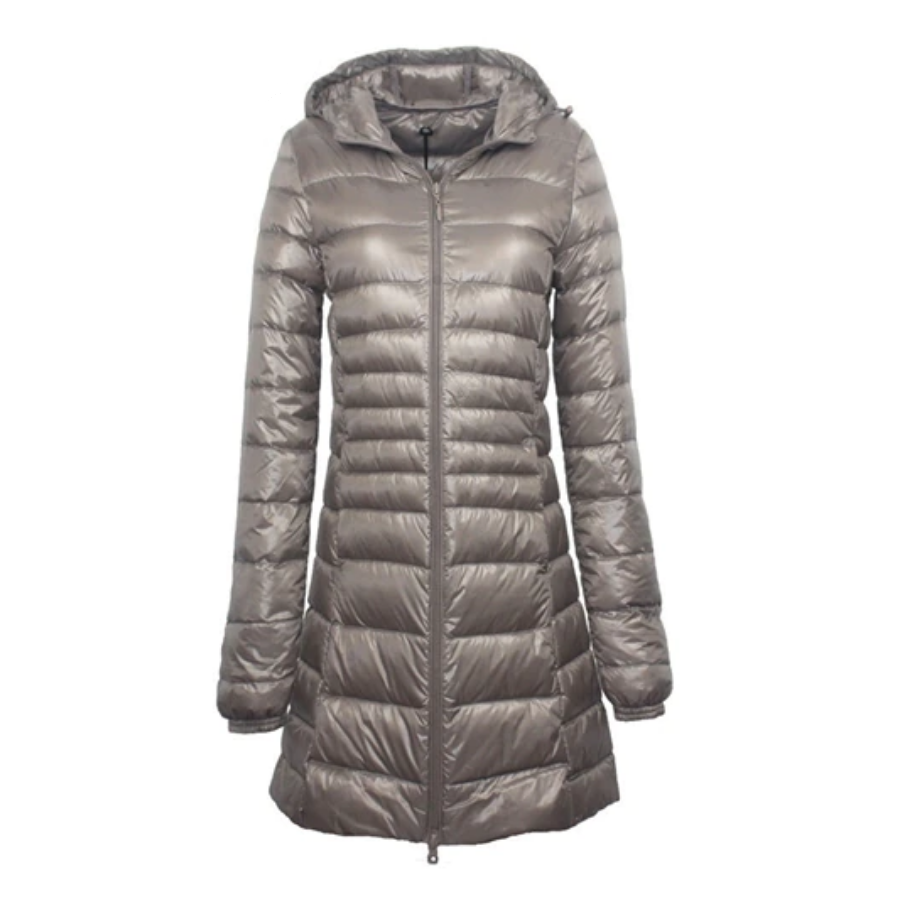 Drune | Damen Übergangsjacke mit langem Schnitt