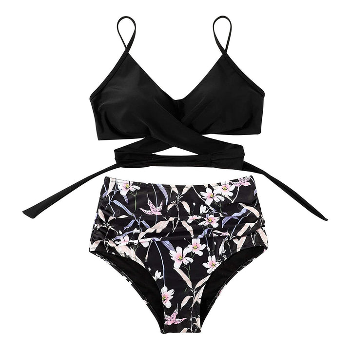 Drune | Buntes High-Waist-Biki für Damen