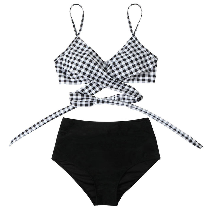 Drune | Buntes High-Waist-Biki für Damen