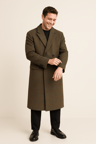 Drune | Jacke aus warmem Stoffmix