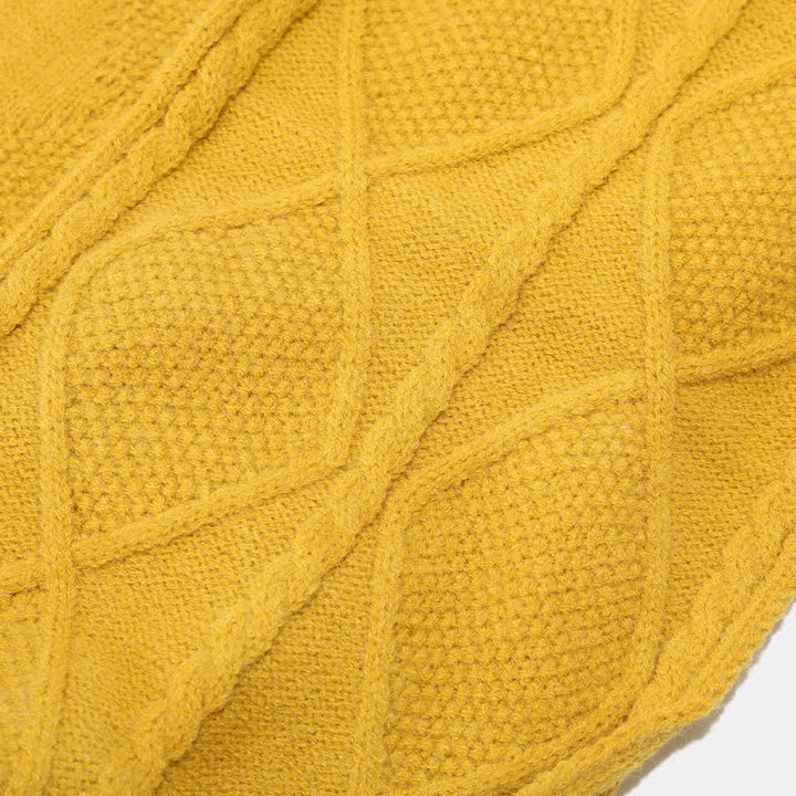Drune | 3-teiliges gestricktes Accessoire-Set - stylische Damenmütze, Schal und Handschuhe