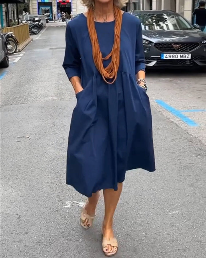 Drune | Nackenkleid mit Taschen