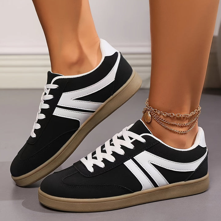 Drune | Bequeme Damensneaker in Einfarbigen Farben
