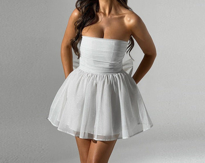 Drune | Kurzes Partykleid Mit Glitzer