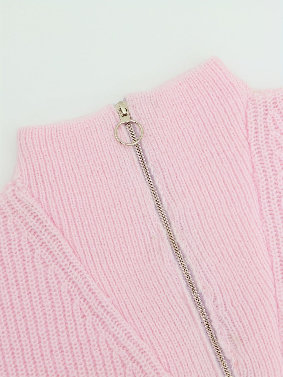 Drune | Damen Strickpullover mit Zipper – Weicher Half-Zip Sweater im lässigen Stil