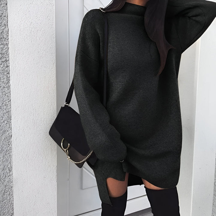 Drune | 2024 Herbst Oversized Rollkragenkleid