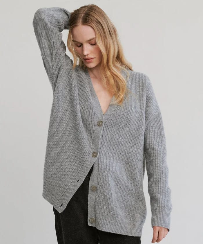 Drune | Cardigan Casual Moderner Stil Ideal für den Winter