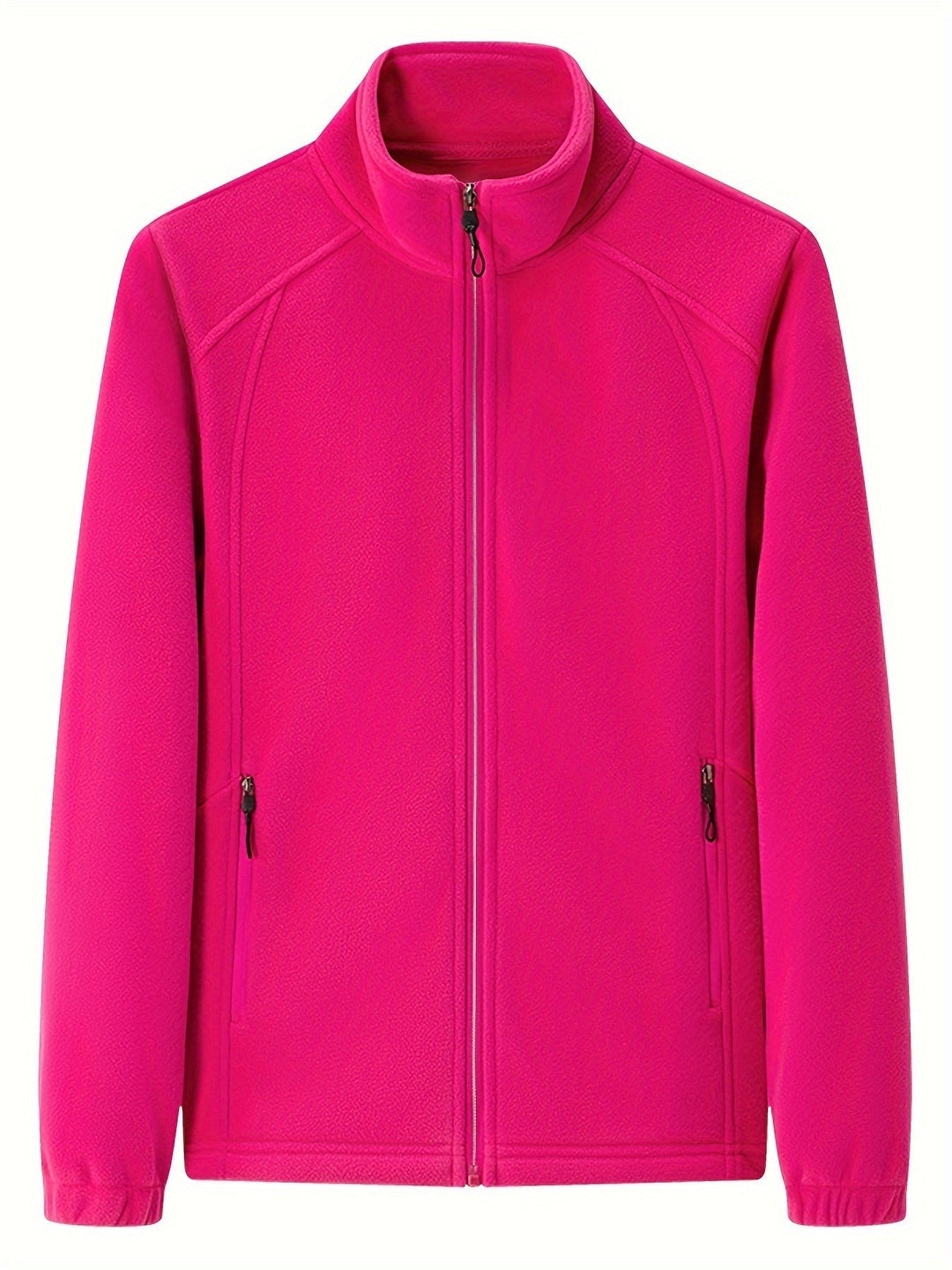Drune | Plüsch Damen Outdoorjacke mit Hohem Kragen und Langen Ärmeln
