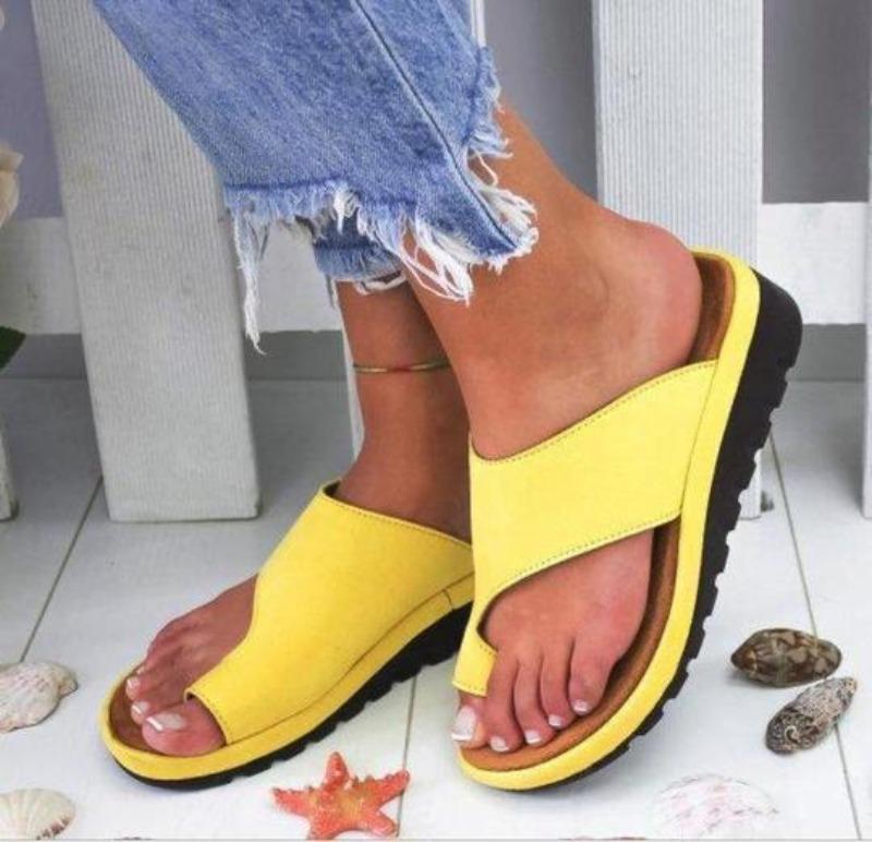 Damen Orthopädische Sandalen Hallux Valgus Korrigierend