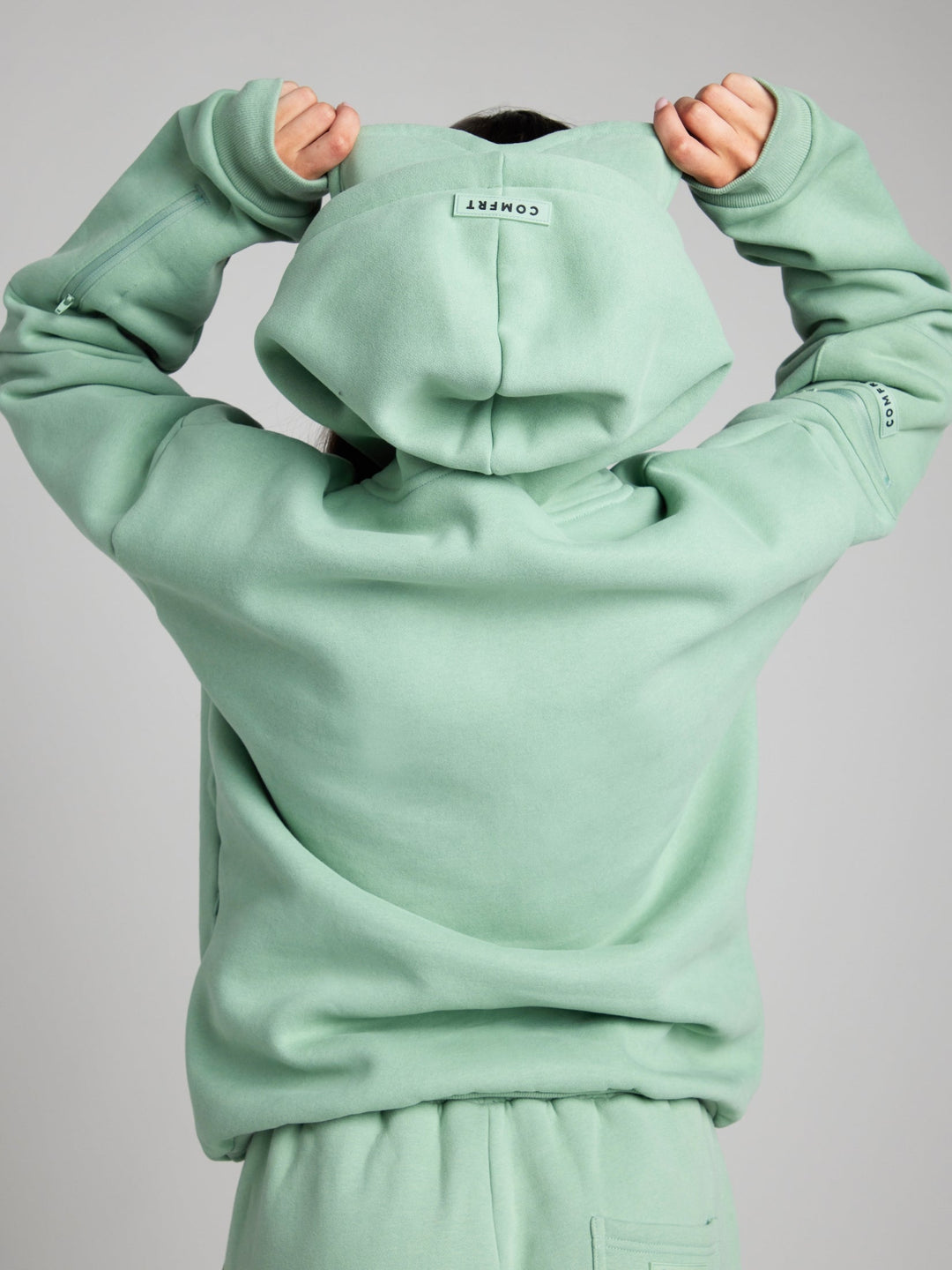 Drune | Bequemer Reise-Hoodie mit Flugmodus-Grafik