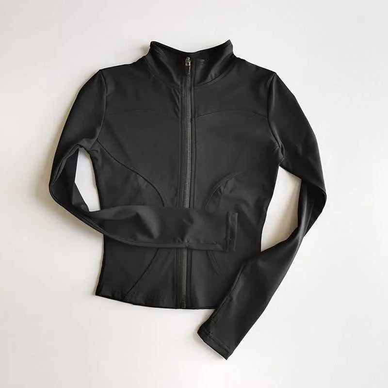Drune | Damen Langarm Zip up Activewear Jacke