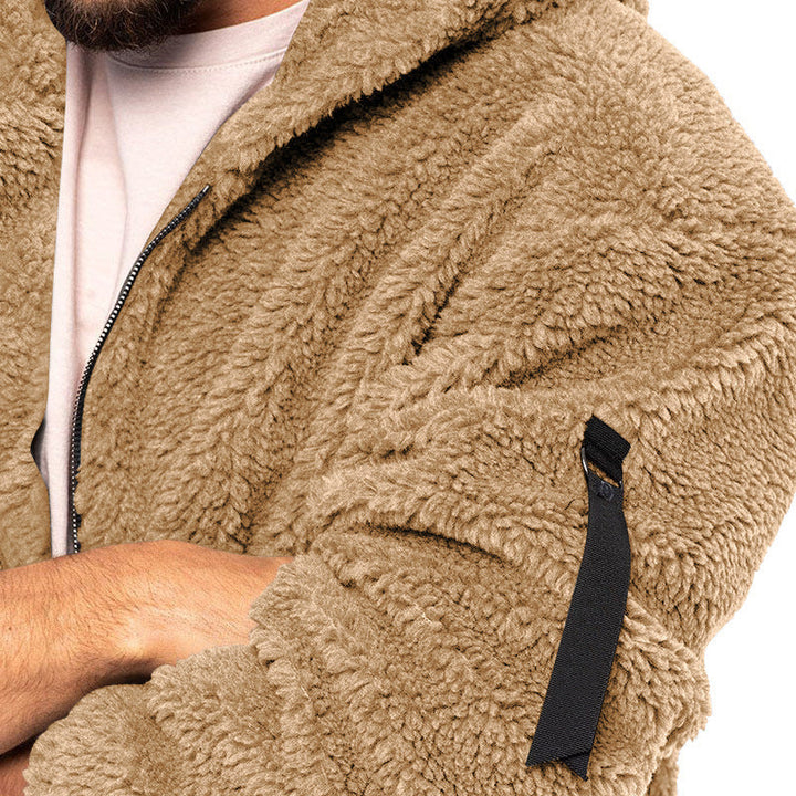 Drune - Doppelseitige Fleece Herren Jacke