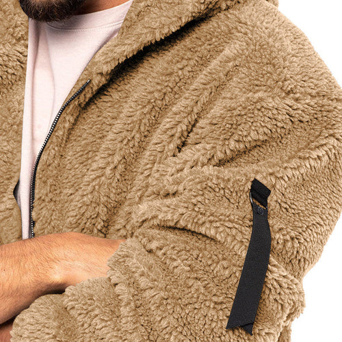 Drune - Doppelseitige Fleece Herren Jacke
