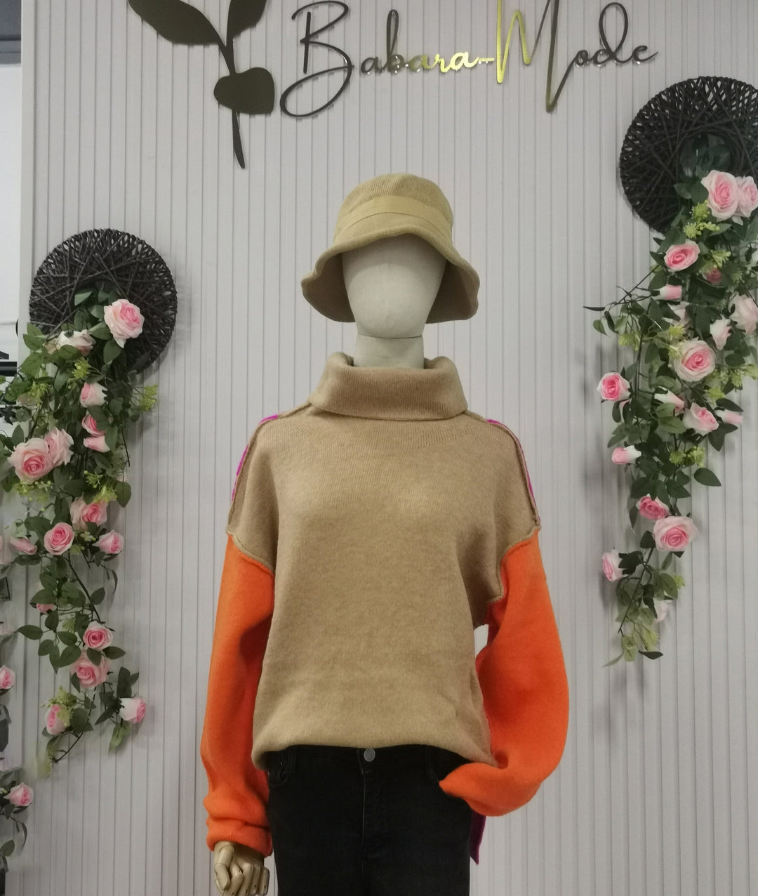 Drune | Lässiger Rollkragenpullover