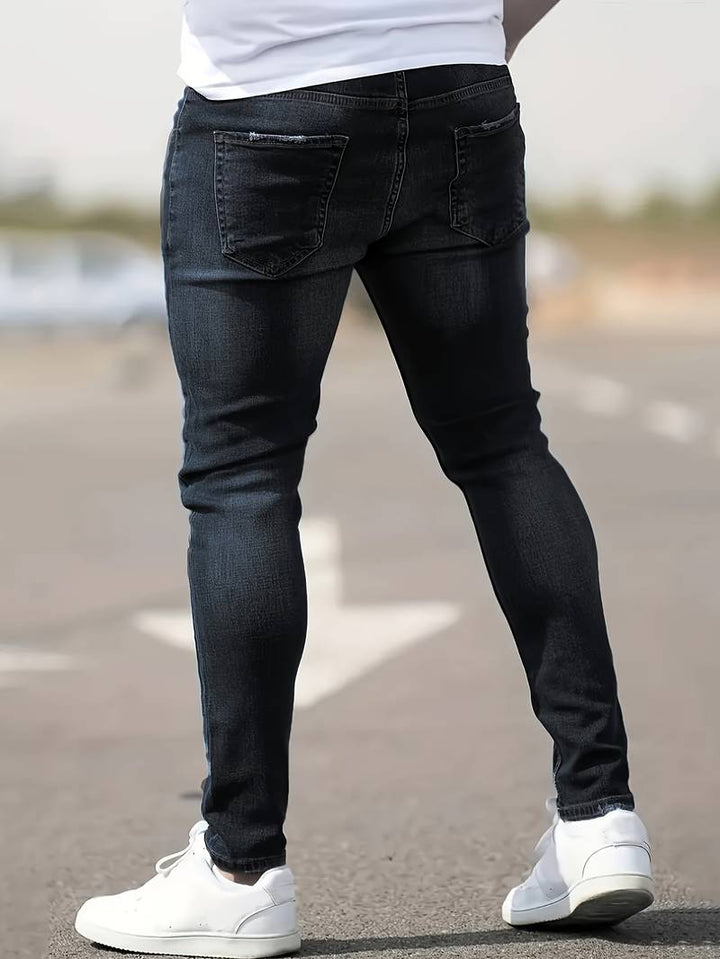 Drune | zerrissene jeans für männer