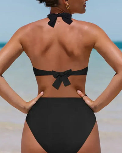 Drune | Bikini-Set Mit Abnehmbaren, Hohen Hosen Und Halter-Design