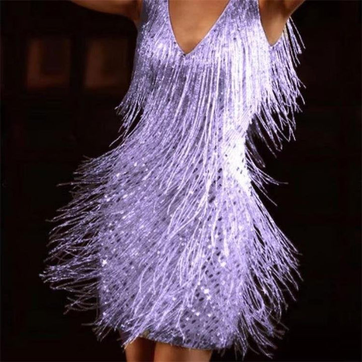 Drune | Slip Kleid mit V Ausschnitt