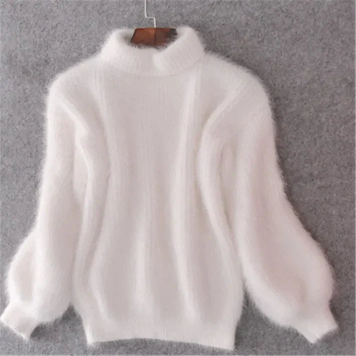 Drune | Weinlese Angora Pullover