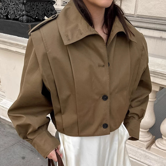 Drune | Elegante kurze Jacke für Frauen Liora