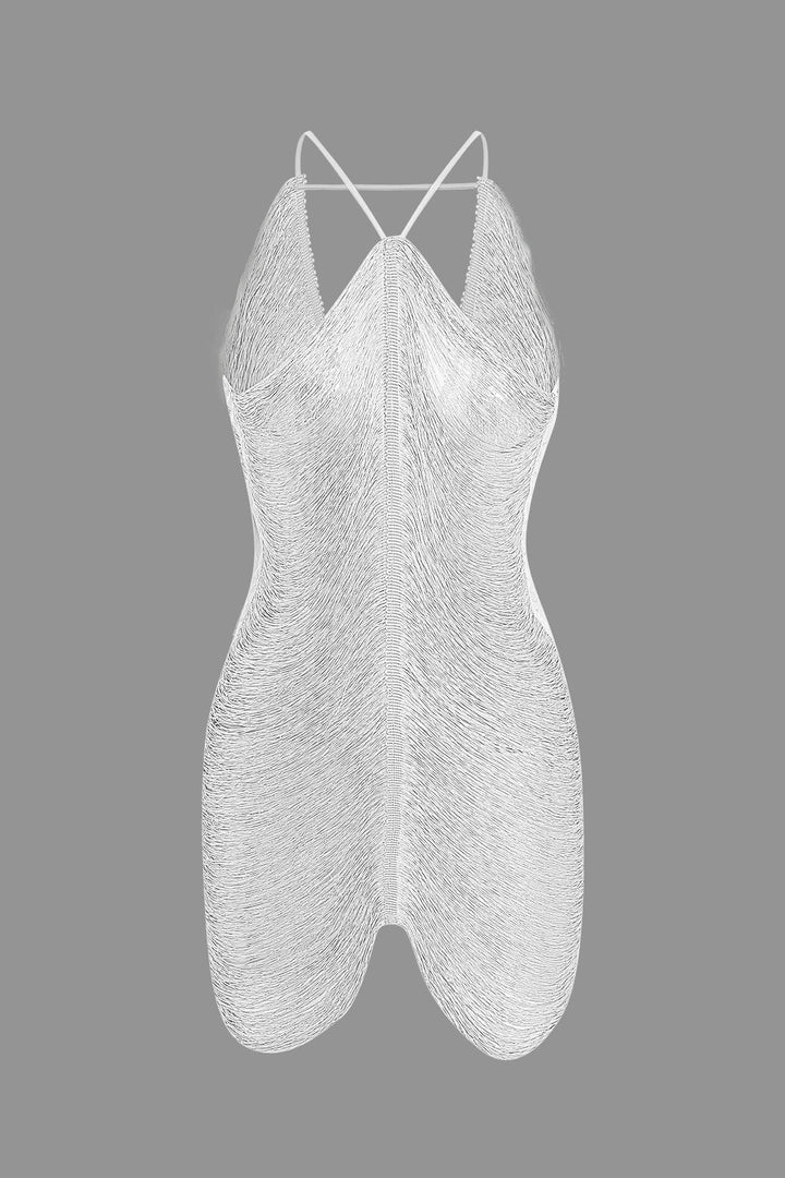 Drune | V-Ausschnitt Cami Minikleid