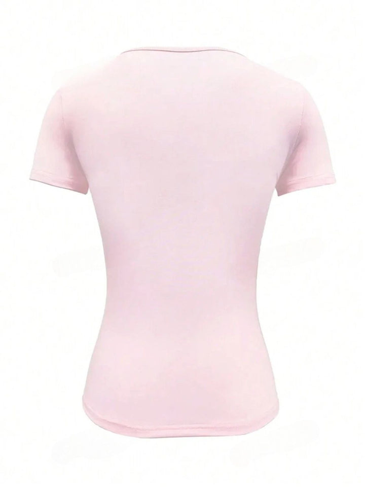 Drune | Rundhalsausschnitt Kurzarm T-Shirt