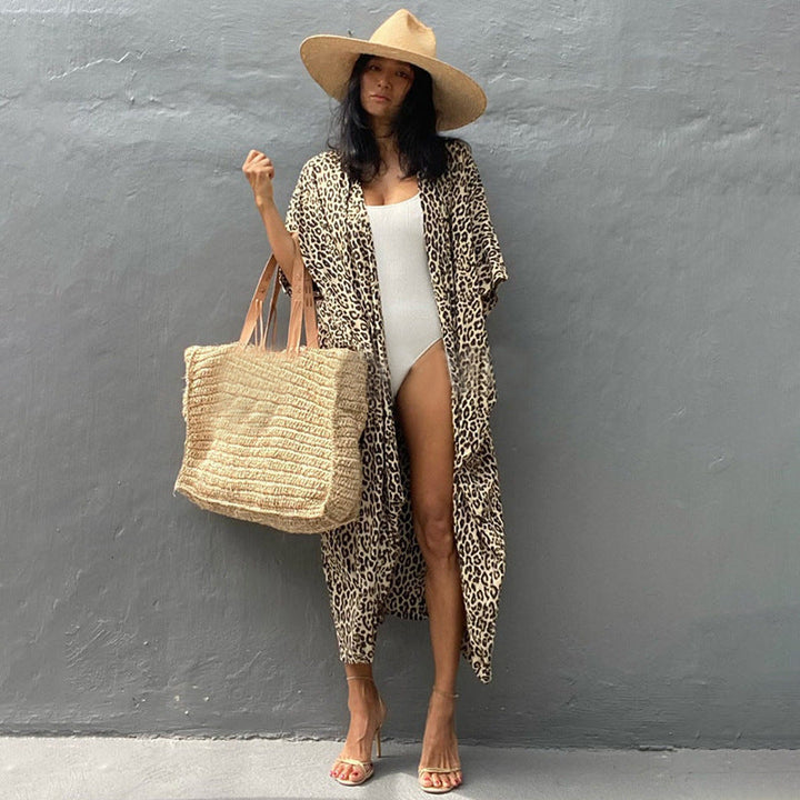 Drune | Glamouröse Sonnenschutz Resort Strandkleid Cover Up