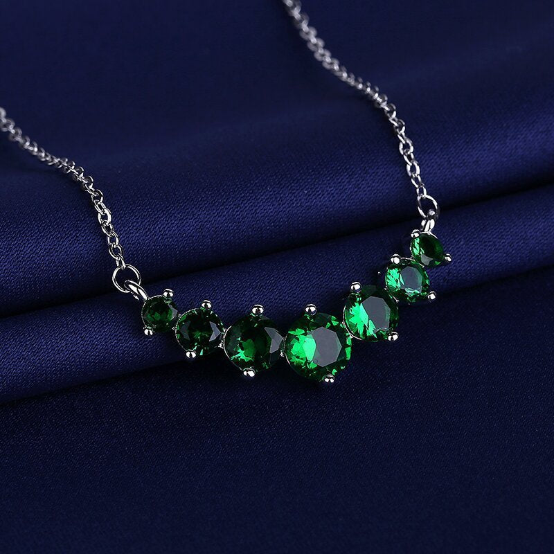 Drune | 925 Sterling Moissanit Halskette