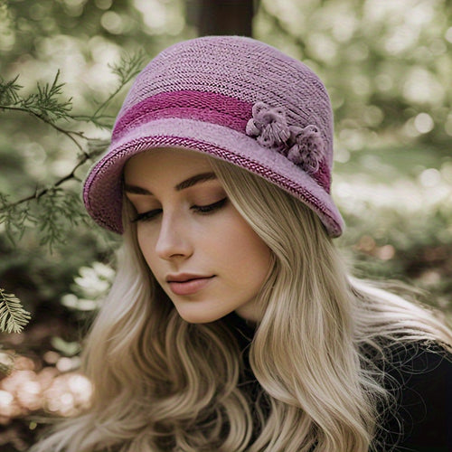 Drune | Schickes Winter Stilvolles Gestricktes Set für Frauen