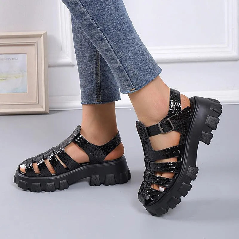 Drune | Sandalen Damen römischer Stil