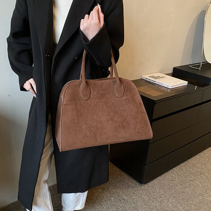 Drune | Velourleder Tote Tasche