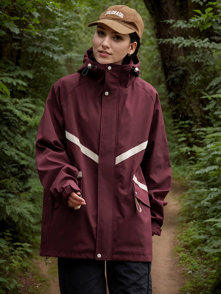 Drune | Leichte Wasserdichte Jacke mit Kapuze