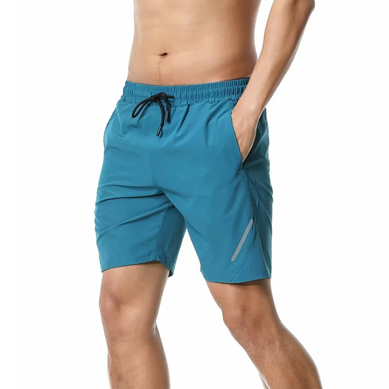 Drune | Slim Fit Badehorts mit Seitentaschen aus Stretchstoff für Männer