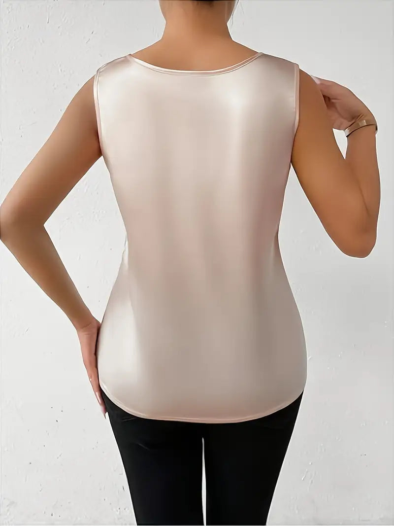 Drune | Satin Bluse Mit Blumendetail Für Damen