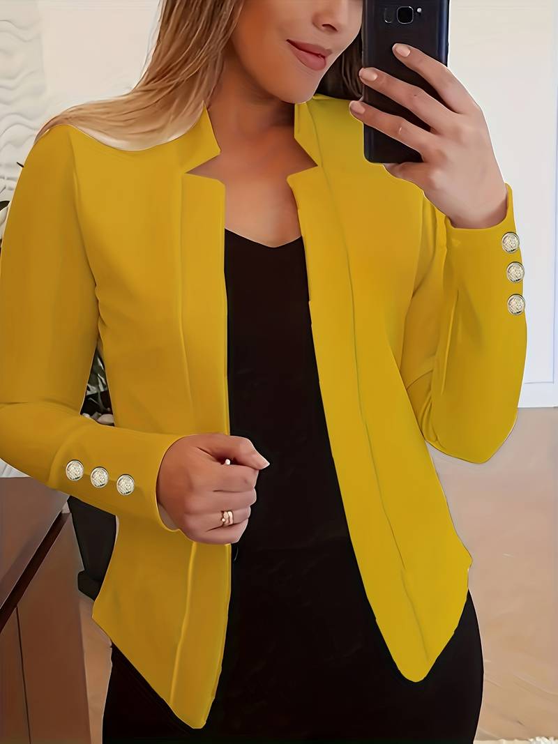 Drune | Blazer informell mit Knöpfen und langen Ärmeln