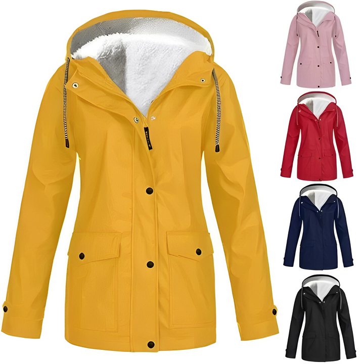 Drune | Fleecegefütterte Damen Regenjacke