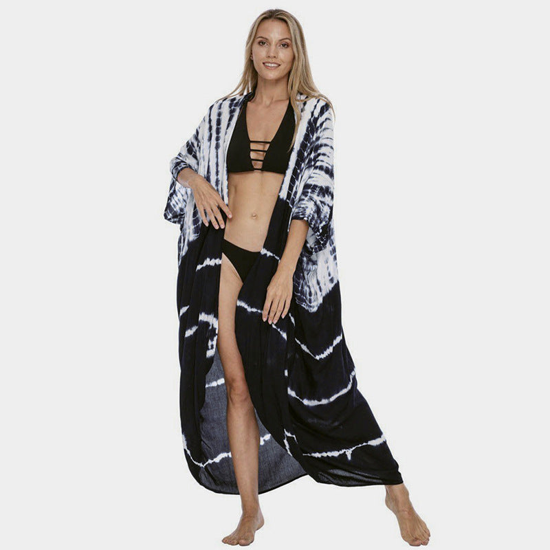 Drune | Glamouröse Sonnenschutz Resort Strandkleid Cover Up